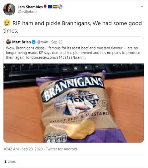 Corgi 60901 model t van brannigans crisps motoring memories series. 'Tragic - another legendary snack gone!': Brannigans ...