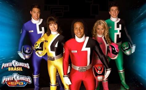 The Power Rangers Are Posing For A Photo