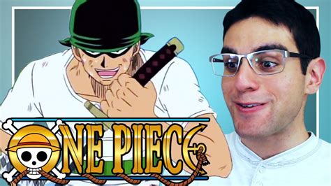 One Piece Reaction Episode 7 Epic Showdown Swordsman Zoro Vs