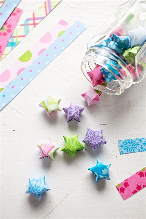 Diy Fun Folded Origami Lucky Stars Welcome To Nanas In 2020