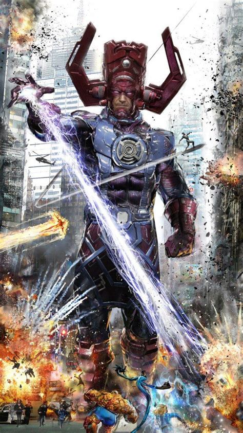 Galactus Vs Fantastic 4 Anime And Comics Marvel Comics Art Marvel