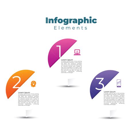 Gambar Elemen Vektor Bentuk Infografis Infografis Bentuk Infografik