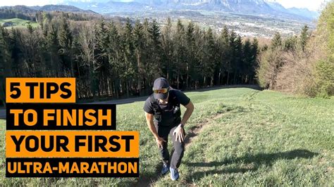 5 Tips To Finish Your First Ultra Marathon Trail Running Training