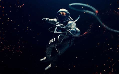 3840x2160px 4k Free Download Universe Cosmonaut Space Suit
