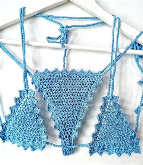 Crochet Pattern Bikini Pattern Extreme Micro Bikini Pattern Etsy My Xxx Hot Girl