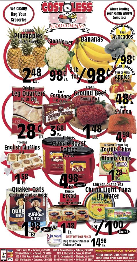 All contents ©2021 the kroger co. Cost Less Food Weekly Ad September 9 - September 15, 2020 ...