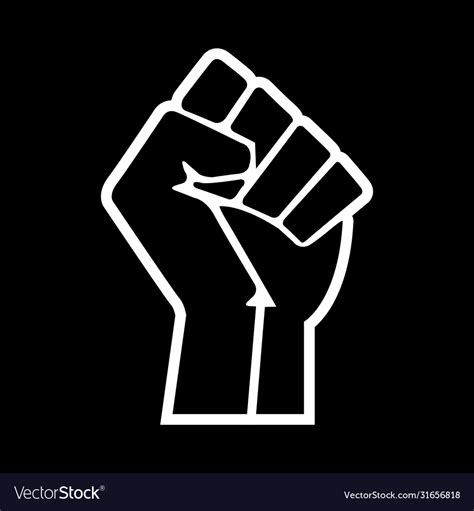 Black Lives Matter Sign Design Royalty Free Vector Image