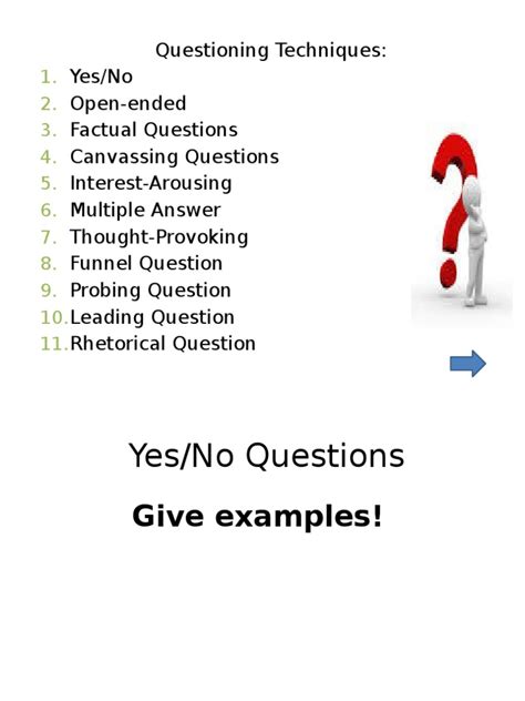 Questioning Techniquespptx Question Epistemology Free 30 Day