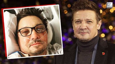 Jeremy Renner S Tears In First Interview After Snowplow Accident