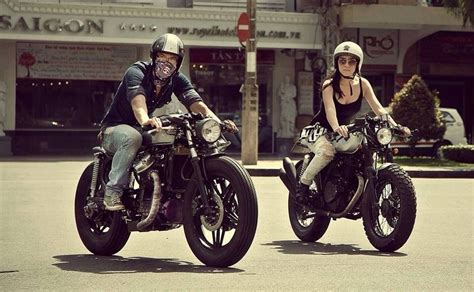 Als oldtimer wird ein fahrzeug bezeichnet, was ein gewisses alter überschritten hat. s a i g o n " | Bikes ️ | Cafe racer motorräder, Cafe ...