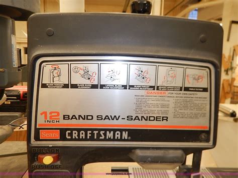 Craftsman Inch Band Saw Sander Parts Reviewmotors Co
