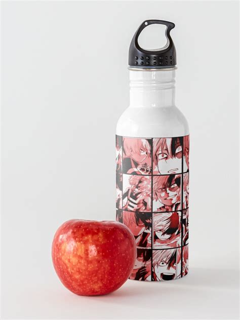Todoroki Shoto Collage Water Bottle For Sale By Angellinx3 Redbubble