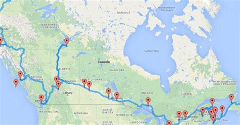The Ultimate Canadian Road Trip As Determined By An Algorithm