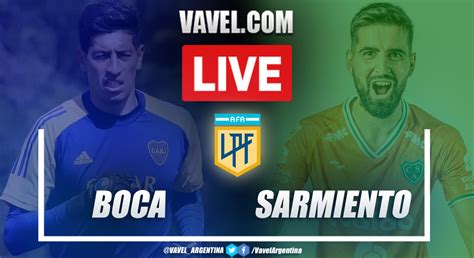 Resumen Boca Vs Sarmiento 1 1 En La Fecha 3 Por Copa De La Liga