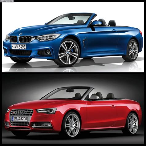 Bmw 4 Series Convertible M Sport Package Vs 2013 Audi S5 Convertible