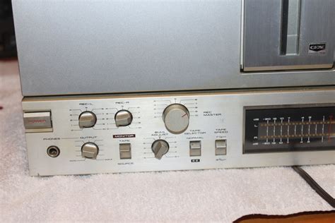 Vintage Akai Gx 77 4 Track Reel To Reel Tape Deck Recorder Good Motors 0418