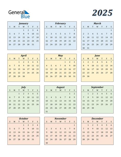 5 Year Calendar Pdf Example Calendar Printable