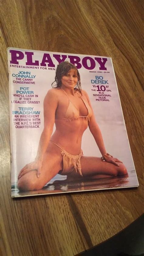 Playboy Magazine March Bo Derek Pictorial Playmate Henriette