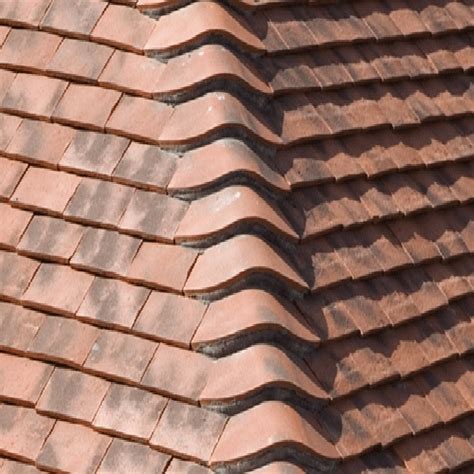 Redland Rosemary Clay Classic Universal Bonnet Hip Red Roofing