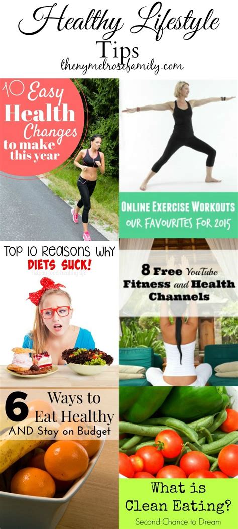 Healthy Lifestyle Tips Health Healthy Lifestyle Tips Get Fit