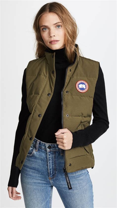 canada goose freestyle vest canada goose long sleeve tees fall outfits