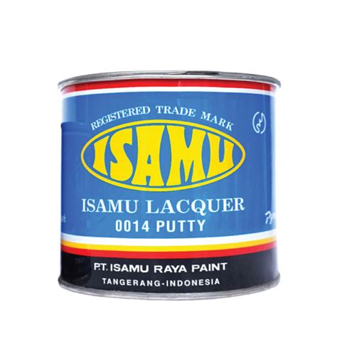 Dempul Besi Kayu Isamu 250 Gram Mobil Motor Pagar Plastik Dempul Isamu