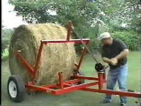Quikroll The Bale Unroller Dolly Diy Hay Feeder Tractor Attachments