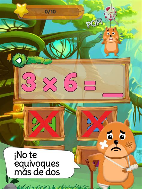 Juegos de tablas de multiplicar gratis para niños for Android - APK ...
