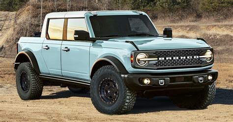 Ford Bronco 2023 Color Options