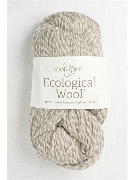 Cascade Ecological Wool 9025 Antique Platinum Twist Wool And Company