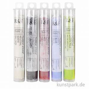R F Pigment Sticks Set Introductory Colors 6 Farben