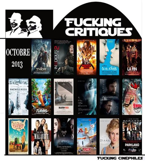 R Capitulatif Des Fucking Critiques Des Sorties Cin Du Mois D Octobre Fucking Cinephiles Le