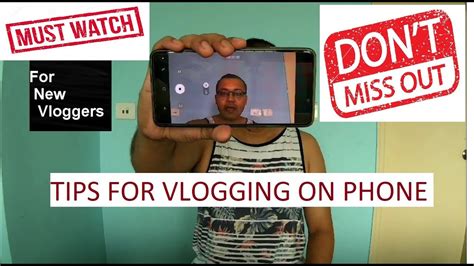 How To Vlog With A Phone Tips For Vlogging On Your Phone Youtube