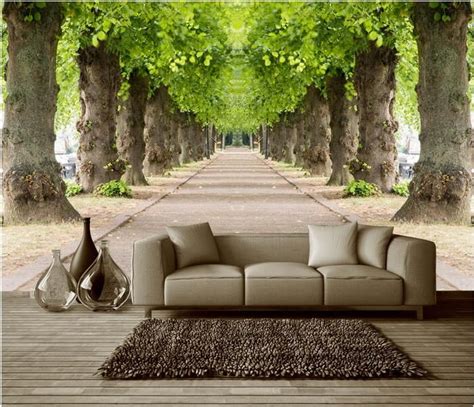 Pathway In The Woods 3d Custom Wall Murals Wallpapers Dcwm001563