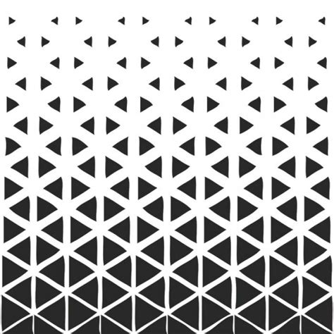7 Dots Studio Dreamscapes Triangles Stencil Geometric Pattern