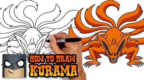 How To Draw Kurama Naruto Art Tutorial Naruto Art Easy Cartoon