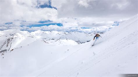 Spring Skiing In The San Juans Mountain Photography By Jack Brauer