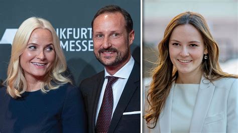 kronprins haakon og kronprinsesse mette marit så stolte af datteren det var helt utroligt skønt