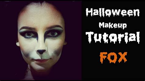 Halloween Fox Makeup Tutorial Youtube