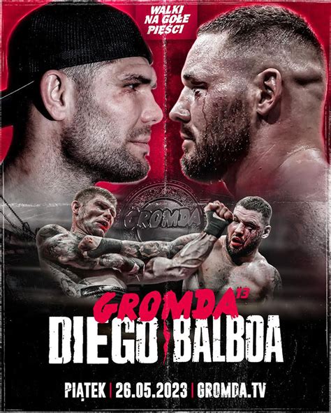 GROMDA 13: DON DIEGO vs BALBOA już 26 maja! Czas poznać najlepszego
