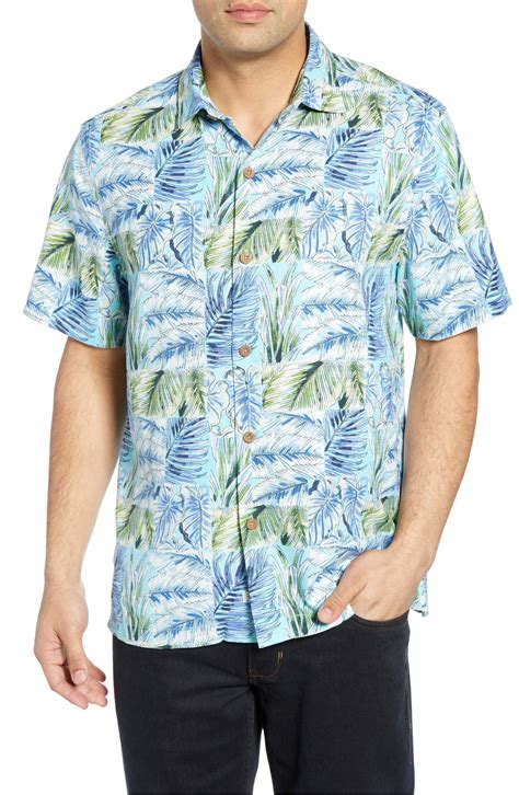 Tommy Bahama Mens Shirt Hawaiian Print Silk Button Down 3xl Walmart