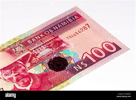 100 Namibian Dollars Bank Note Of Namibia Namibian Dollars Is The