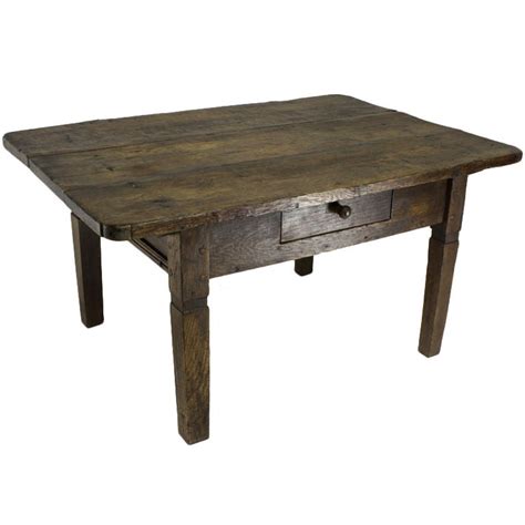 Small Rustic Antique Coffee Table At 1stdibs