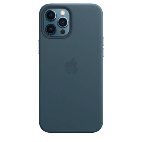 Iphone 12 Pro Max Leather Case With Magsafe Baltic Blue Apple