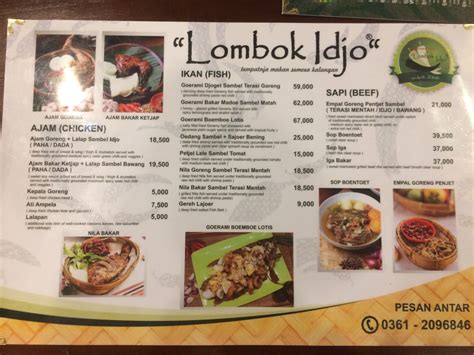 You can specify link to the menu for resto lombok bang ijo using the form above. Resto Lombok Ijo Kuliner Khas Semarang