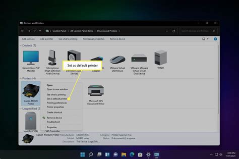 How To Set A Default Printer In Windows