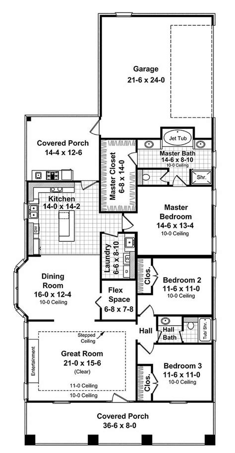See more ideas about house plans, small house plans, house. Craftsman Style House Plan - 3 Beds 2 Baths 1800 Sq/Ft ...