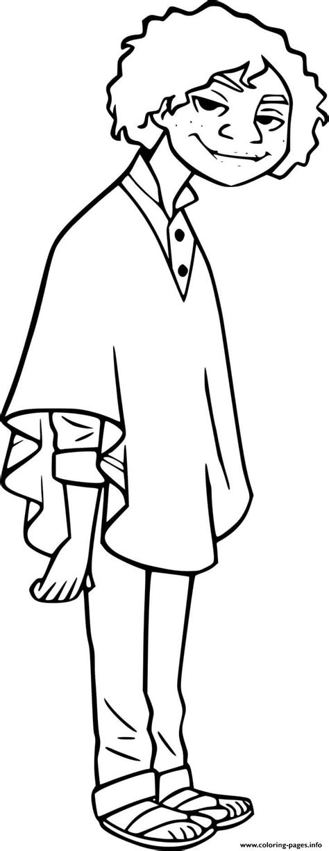 Camilo Madrigal Coloring page Printable