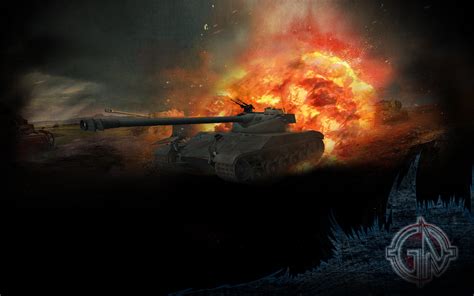 Обои World Of Tanks мир танков Wot Bat Chatillon 25 T на рабочий стол