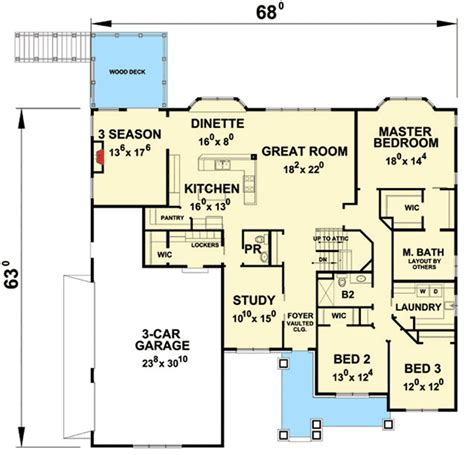 Expandable Northwest House Plan - 42407DB | Architectural ...